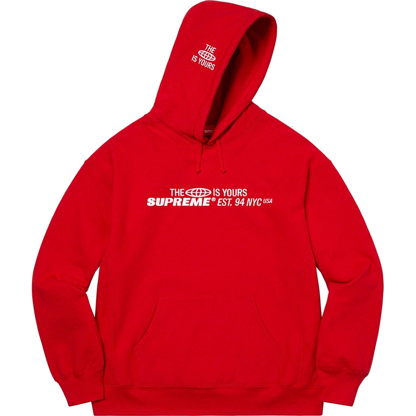 World Is Yours Hooded Sweatshirt view 3